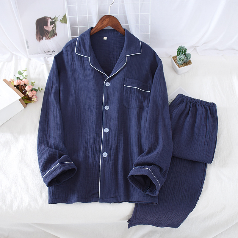 Title 2, Solid color crepe loose pajamas