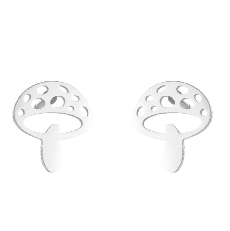 Stainless Steel New Cherry Apple Small Earrings