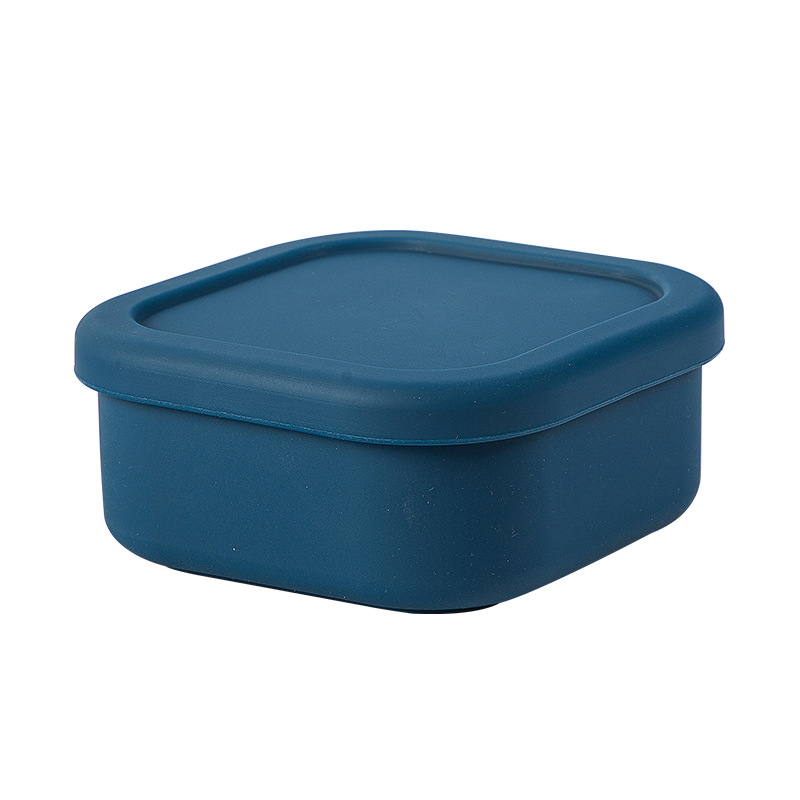 Title 3, Silicone Square Fresh-keeping Lunch Box Microwa...