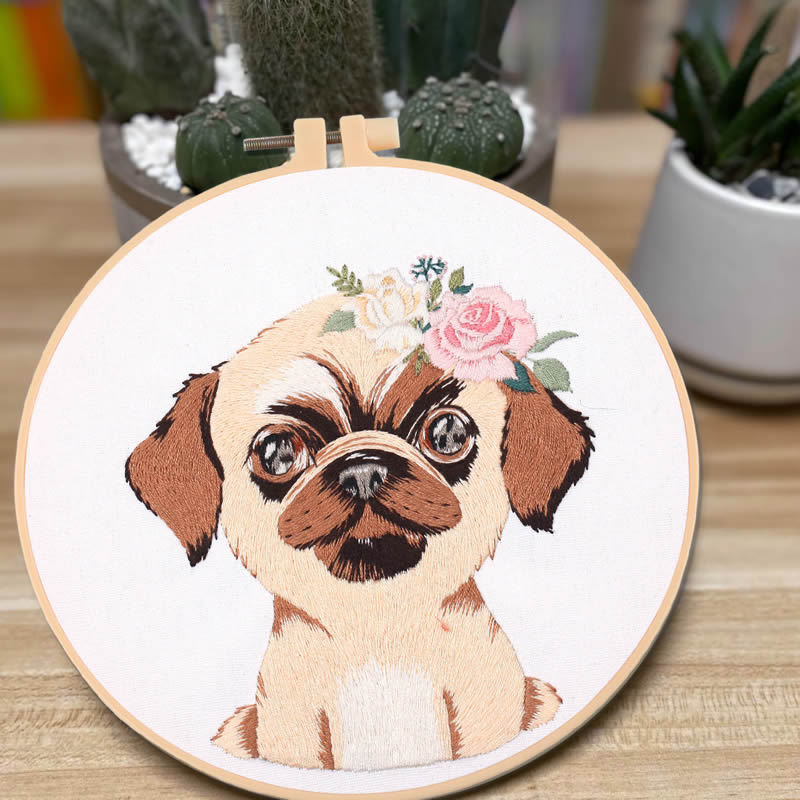 Home Fashion Minimalist Embroidery Diy Material Kit — image 1