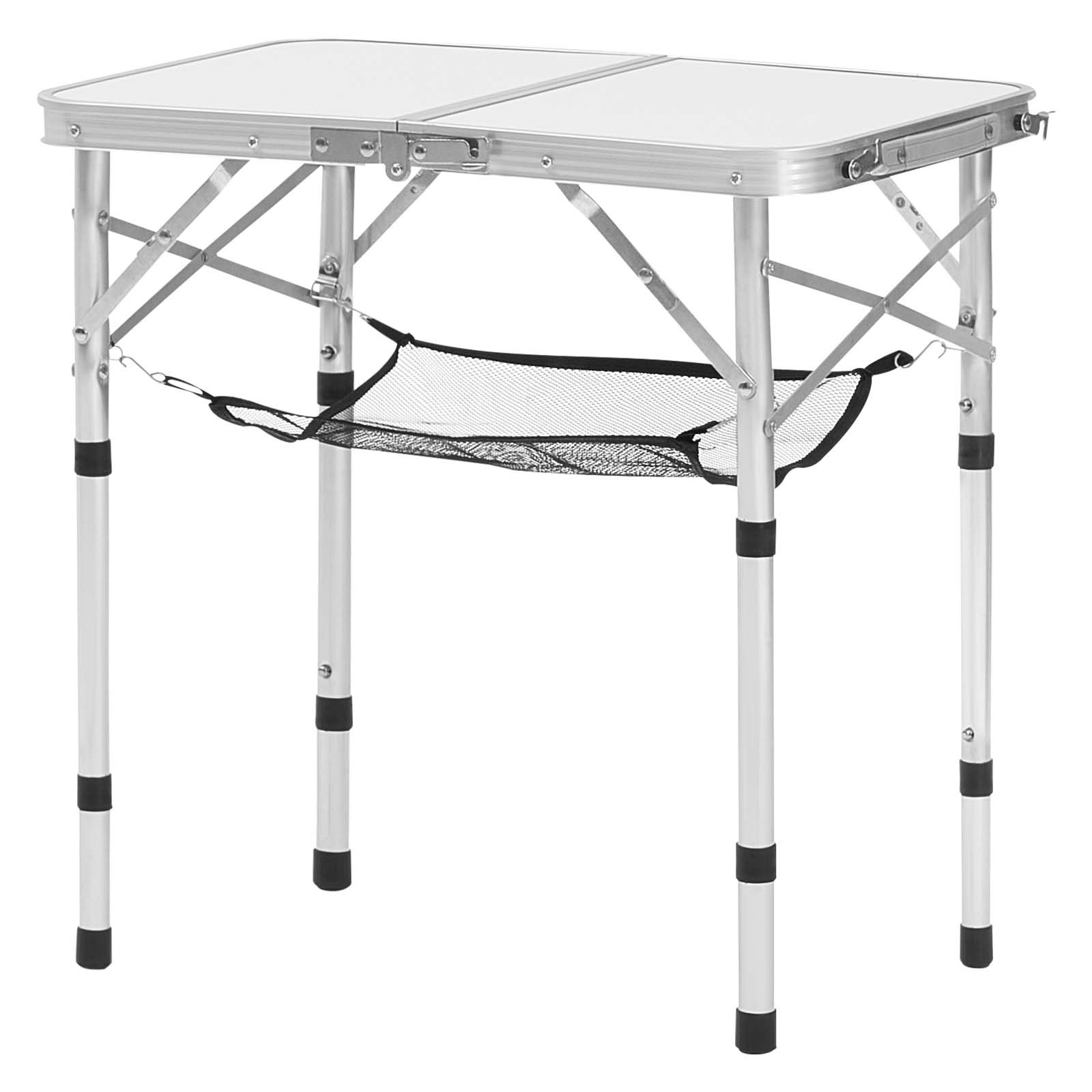 2ft Folding Portable Camping Table Aluminum Outdoor Table Adjustable Height — foto 10