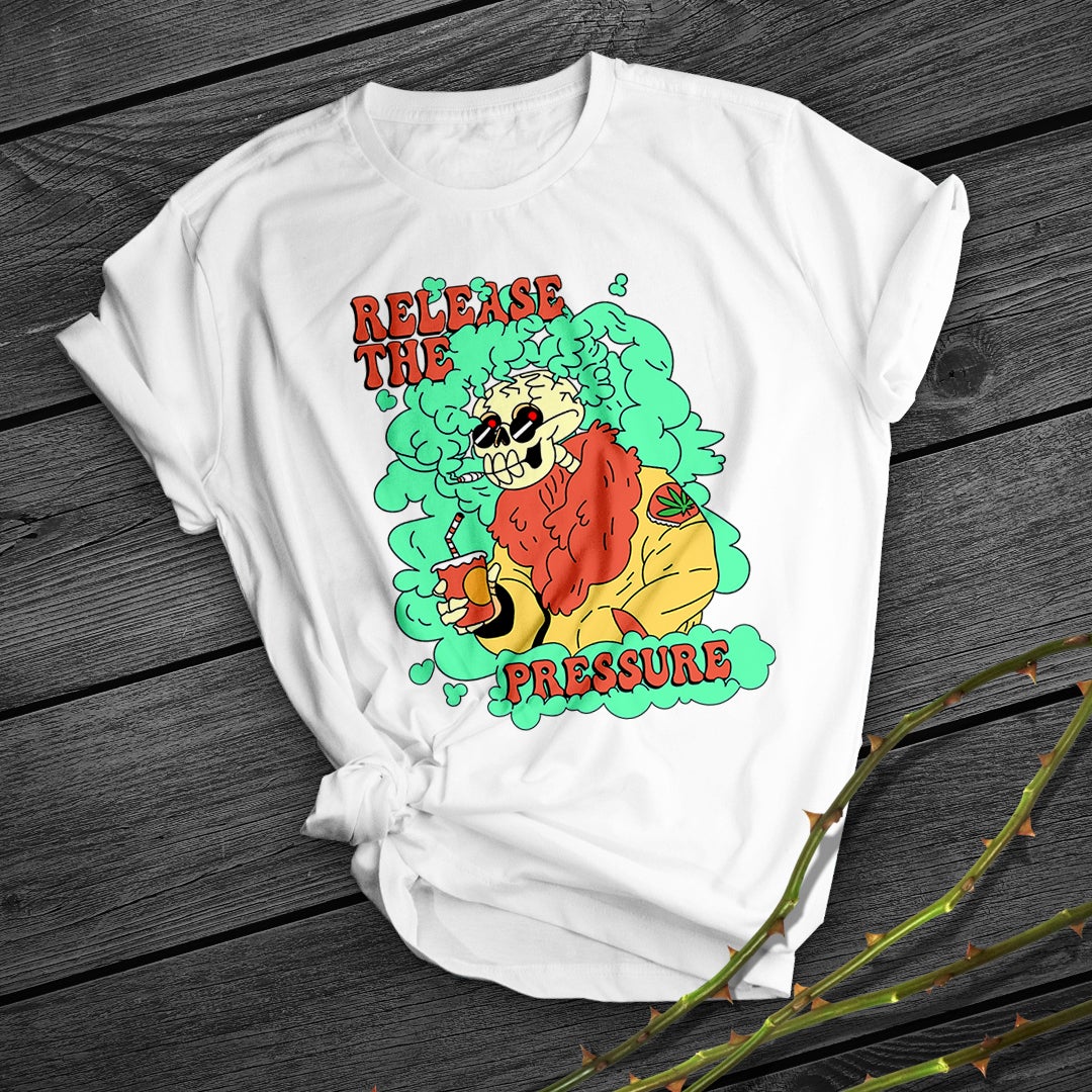 Simple And Creative Printing Short Sleeve