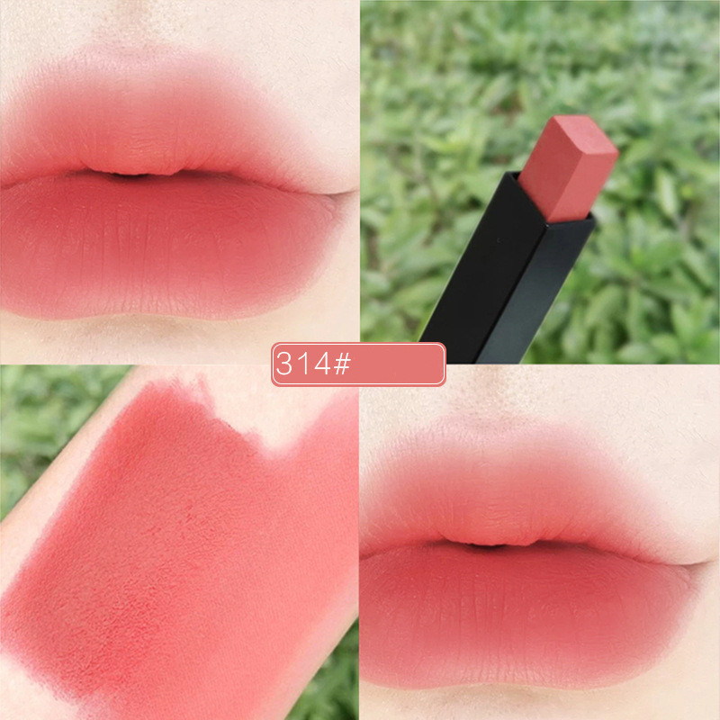 Small Gold Strip Lipstick Moisturizing Makeup Lipstick Cosmetics Peach - Shop at LoveMi
