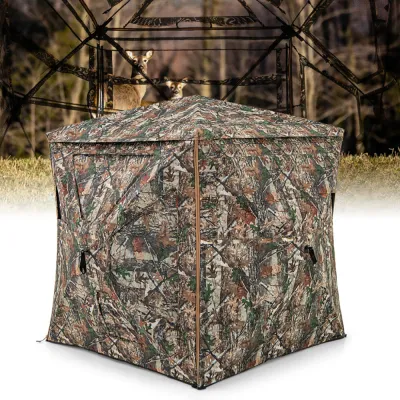 5-IN-1 Detachable Hunting Blind For 2-3 People With Skylight