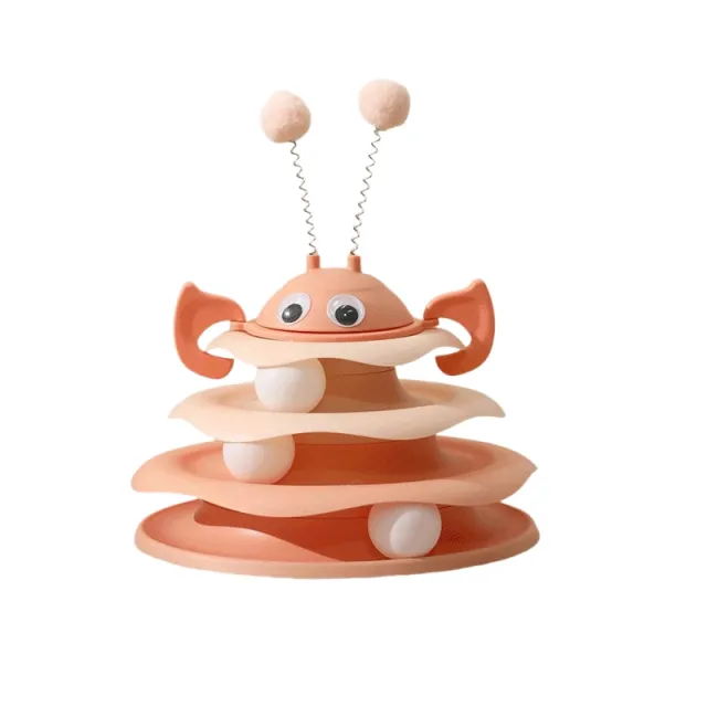 Cat Toys, Little Bees, Unbreakable Dolls, Cat Turntable Balls, Kittens, Kittens, Self entertainment And Boredom, Pet Cat Toys, Cat Toys And Supplie... Pink - Shop at LoveMi