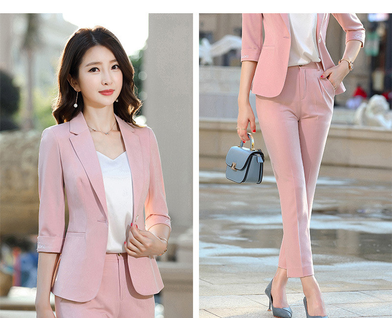 Women's Suit Casual 7-point Sleeve Suit