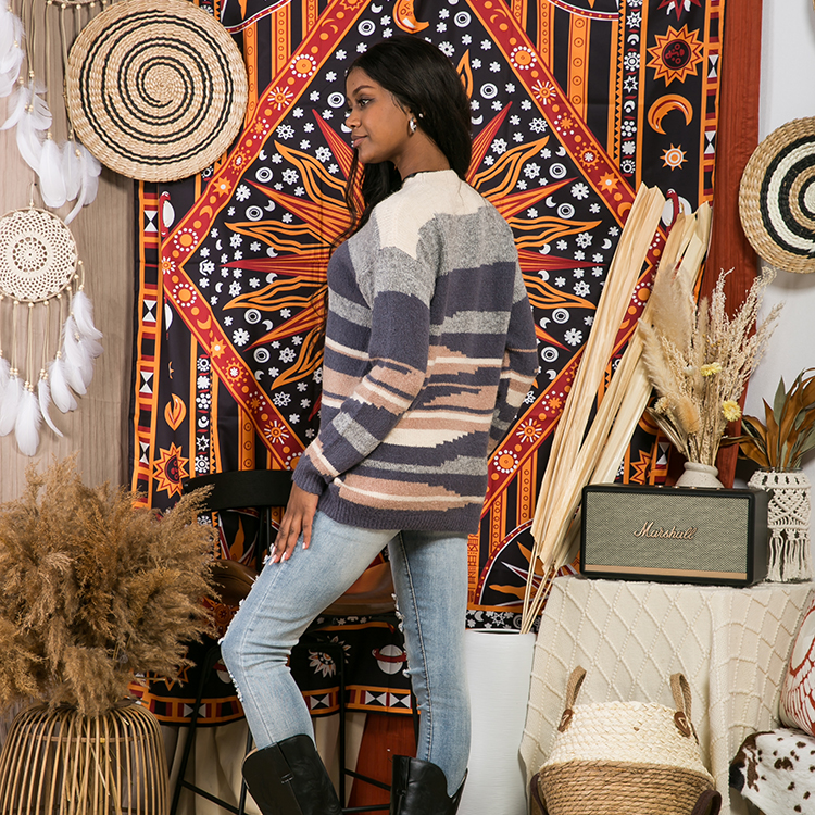 Long-sleeved Plaid Top Loose Casual Shirt Plush