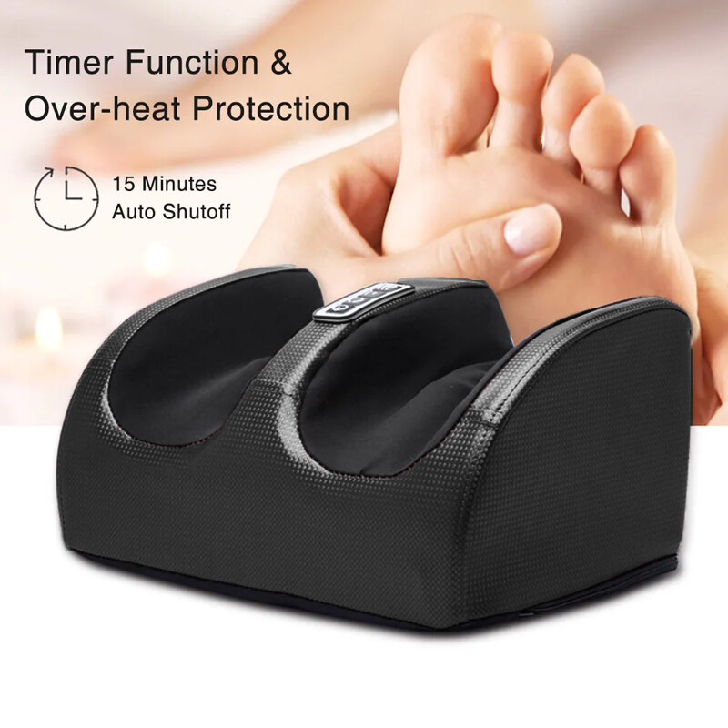 2026 New Clearance SaleFoot Massager Massage Machine New Feet Kneading Calf Pain Relief Electric Heated UK Device