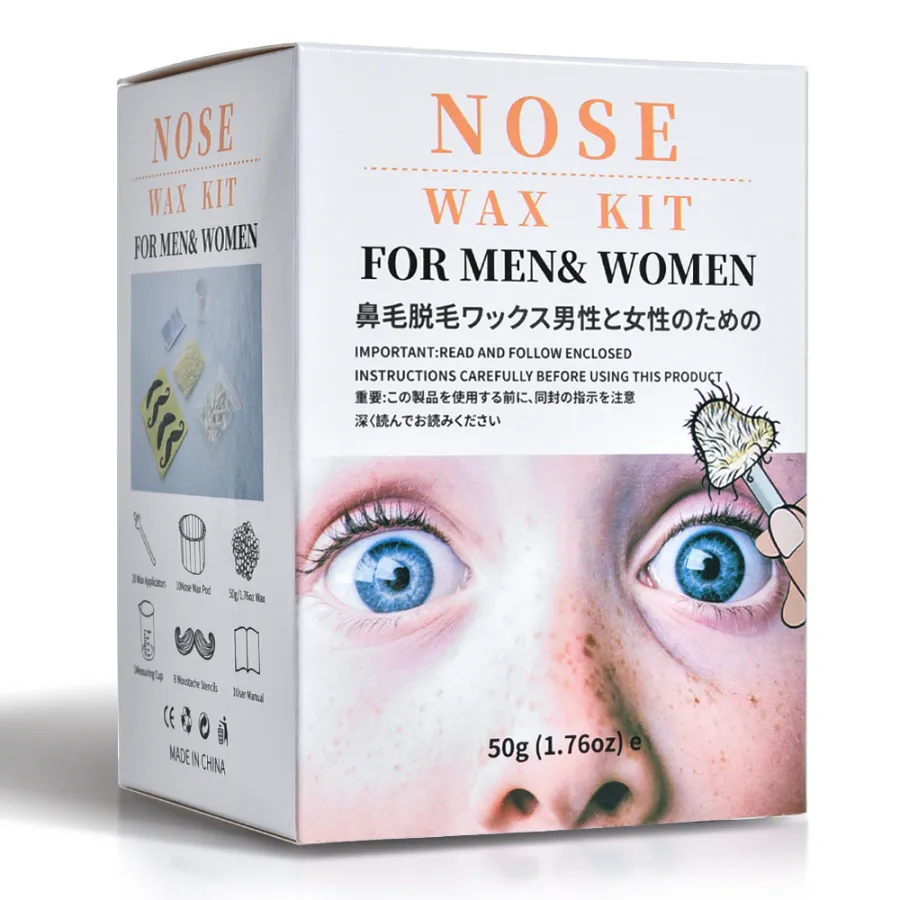 Nose Wax Kit For Men Women,Eyebrows Ears Lips Facial