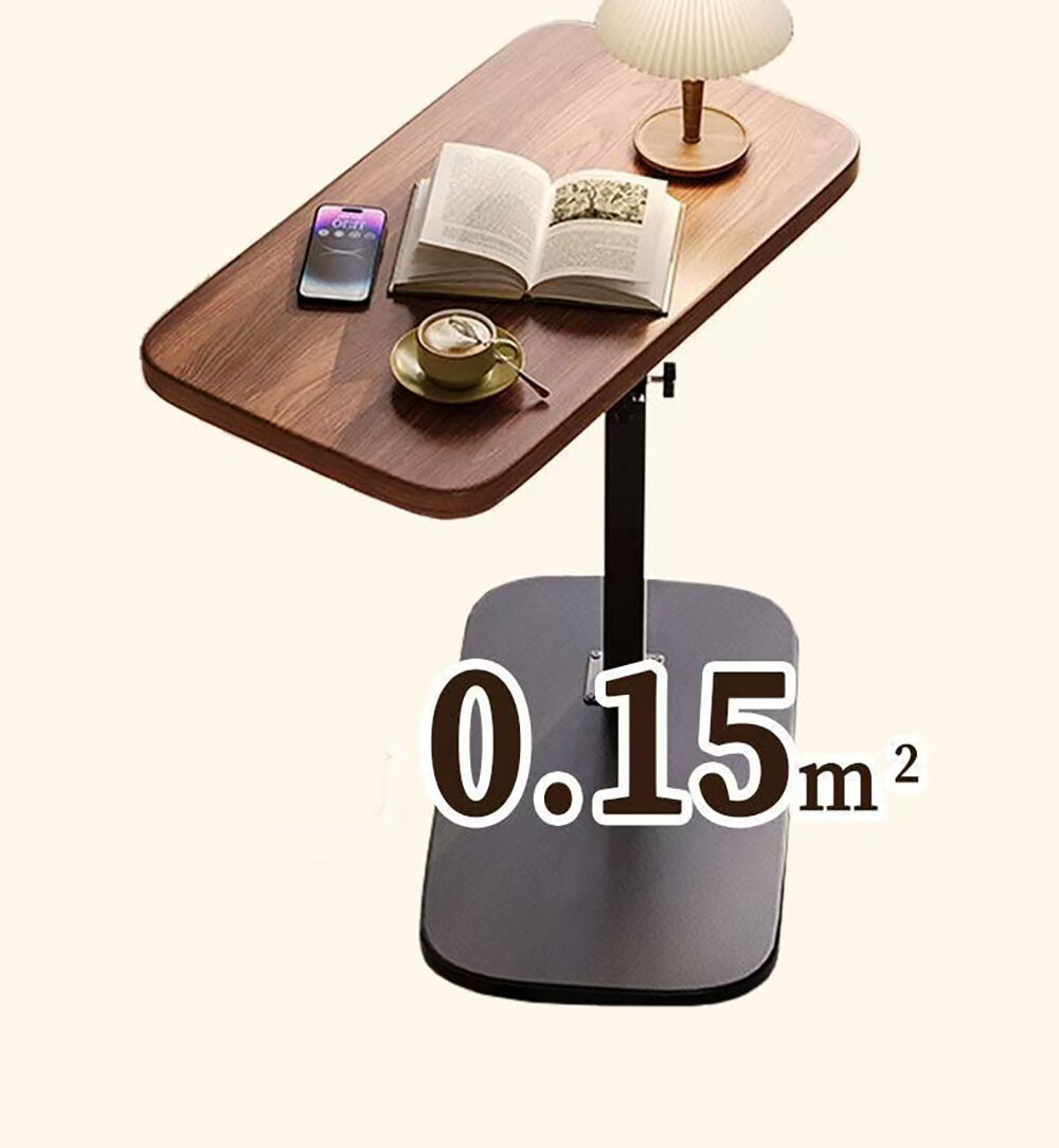 Adjustable C-Shaped Sofa Side End Table Coffee Laptop Living Room Bedroom — image 9