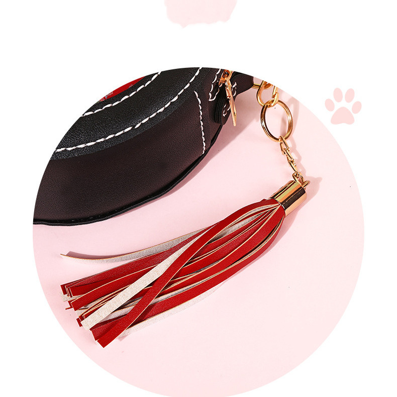 حقيبة يدوية محبوكة للقطط