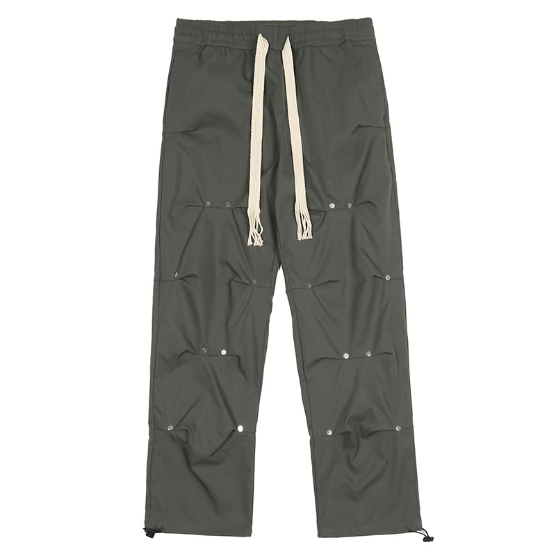 Title 6, Mens Versatile Pleated Straight Cargo Pants. C...