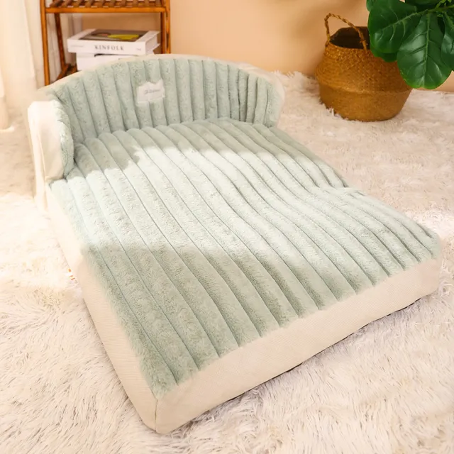 Warm Supplies Winter Pet Floor Mat Sofa Cat Dog Mattress Green - Shop at LoveMi