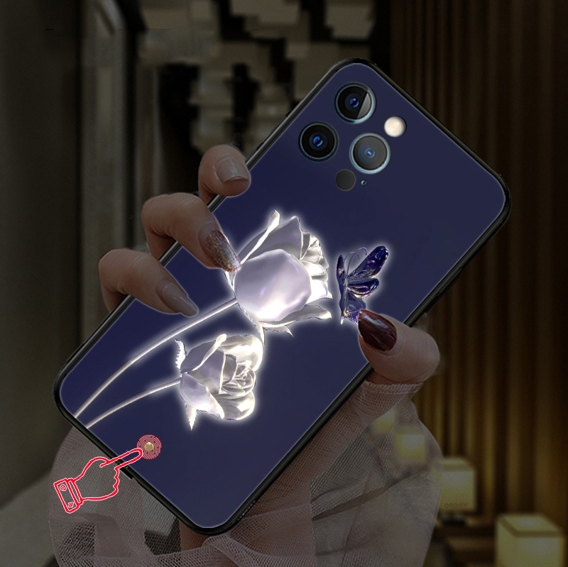 Rosette Incoming Light Emitting Phone Case - Image 6