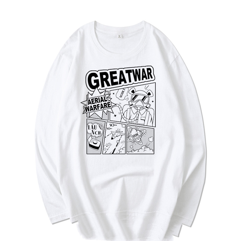 Long-sleeved T-shirt Men's Pure Cotton Inner Wear Sweater Bottoming  Top