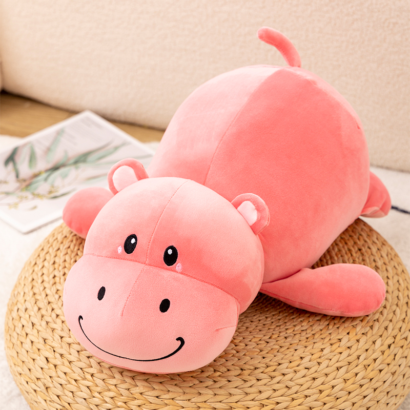 50cm pink hippo