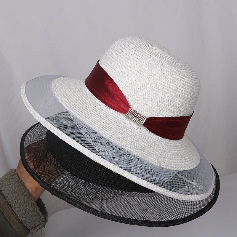 Women's Summer Beach Sun Protection Shade Casual Straw Hat