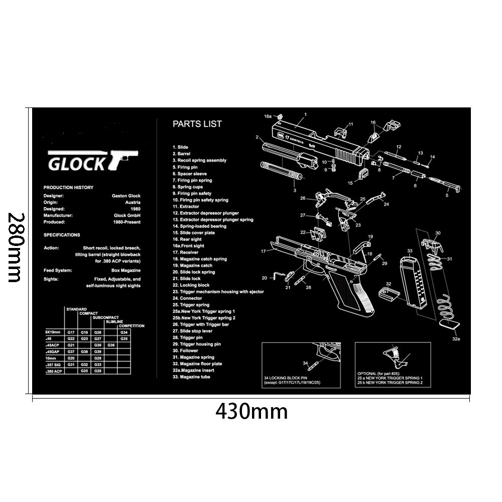 Title 3, Mouse Pad P220 P226 CZ 75 para controle preciso...