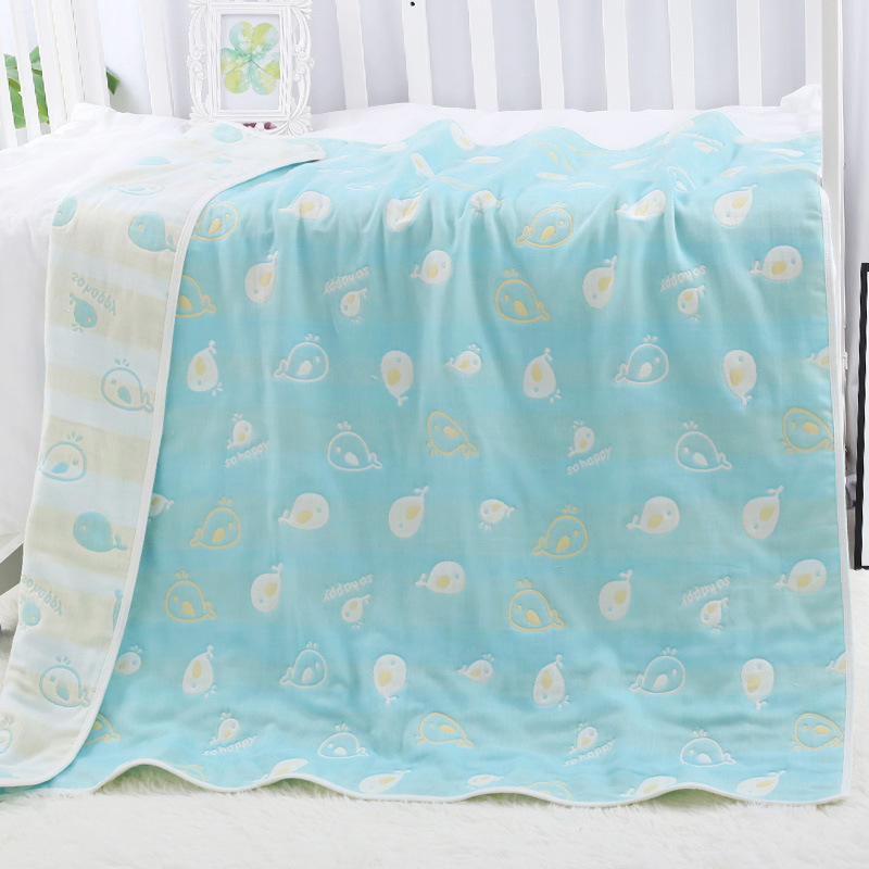 Title 23, Cotton Six-layer Gauze Towel Quilt Gauze Bath T...