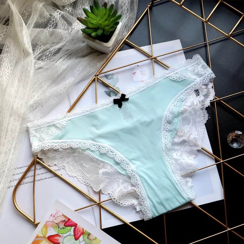 Title 3, Sexy Ice Silk Lace Panties for ultimate comfort...