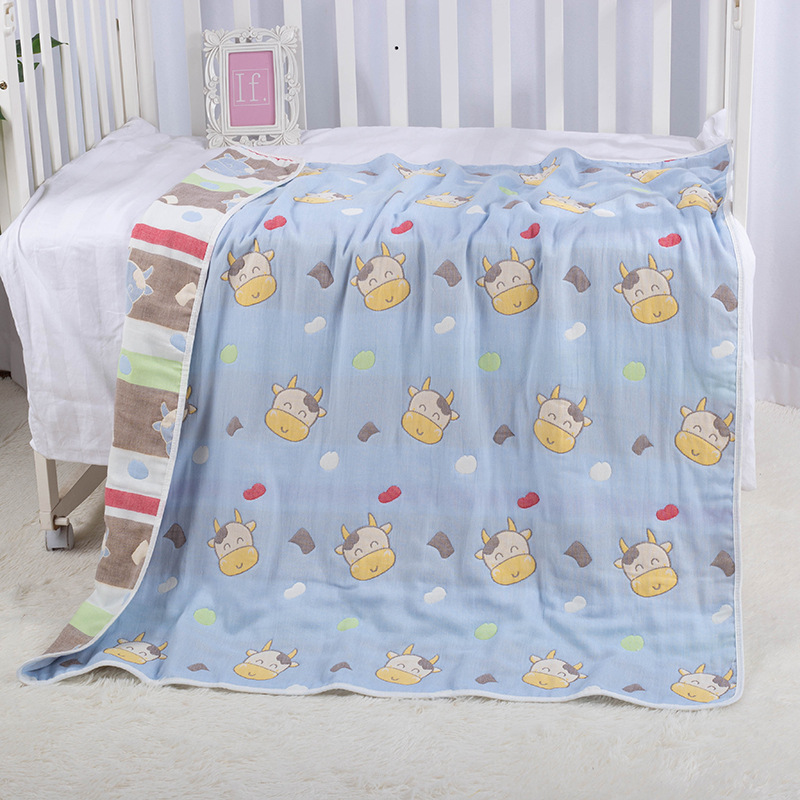 Title 35, Cotton Six-layer Gauze Towel Quilt Gauze Bath T...