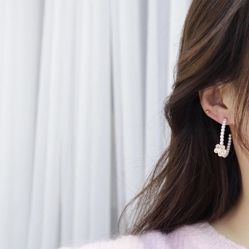 Pearl Earrings Everyday Fairy Temperament Earrings Niche