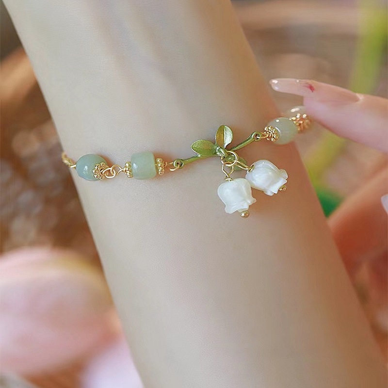 Title 5, Natural Hotan Yuling Orchid Bracelet