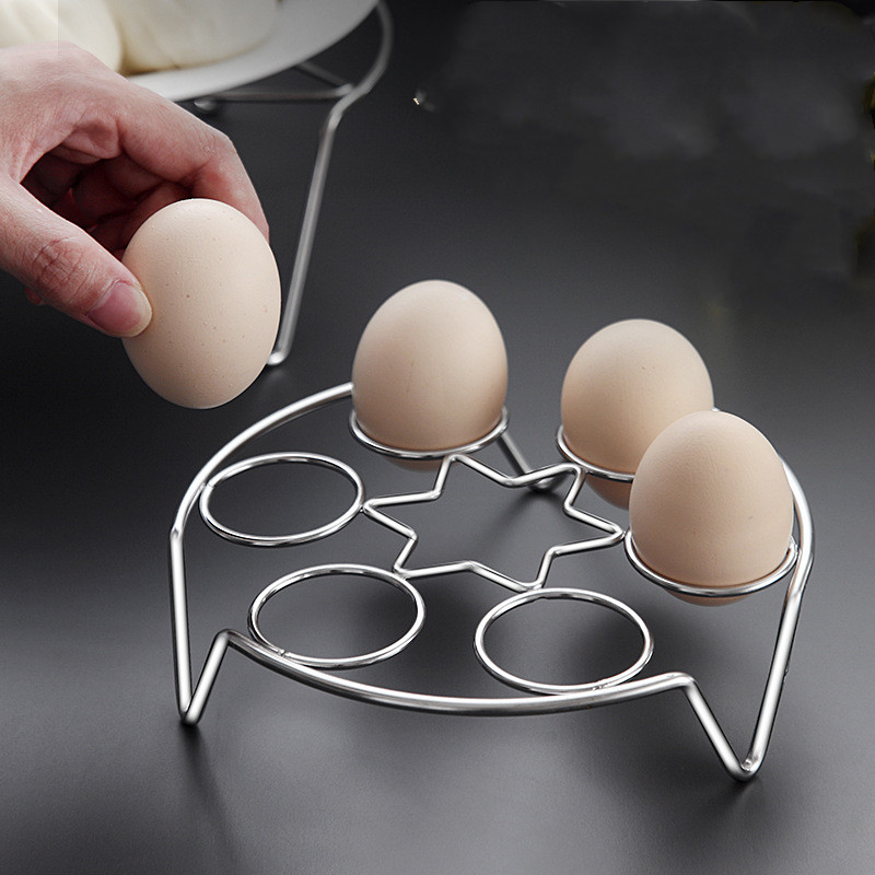 Title 1, Multifunctional Kitchen Steaming Rack With High...