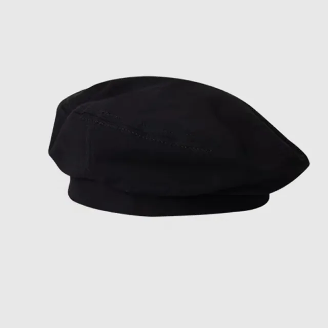 Korean Version Solid Color Versatile Cute Painter Hat Black - Shop at LoveMi