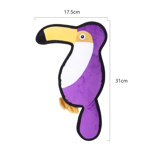 Pet Plush Sounding Toys Bite Resistant Parrot - Shop at LoveMi