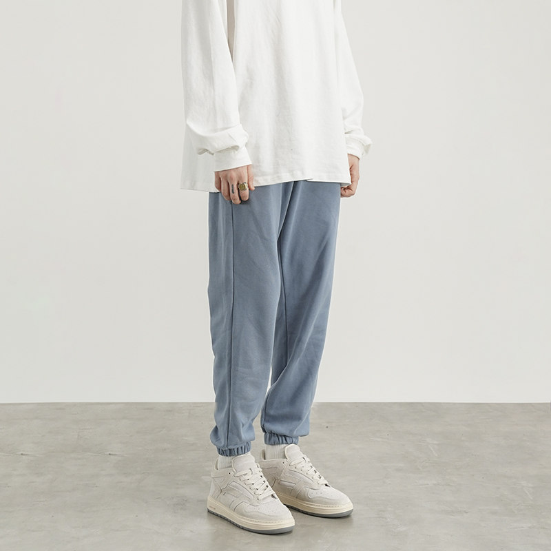 TrousersHip-hop National Trend Solid Color All-match Casual Pants