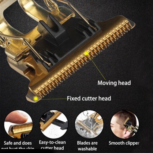 USB Electric Hair Clippers Rechargeable Shaver Beard Trimmer Professional Men Hair Cutting Machine Beard Barber Hair Cut — foto 3