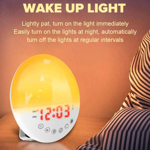 2024 Popular Natural Light Alarm Best Selling Products Halloween Wake Up Light - Picture 6 of 6