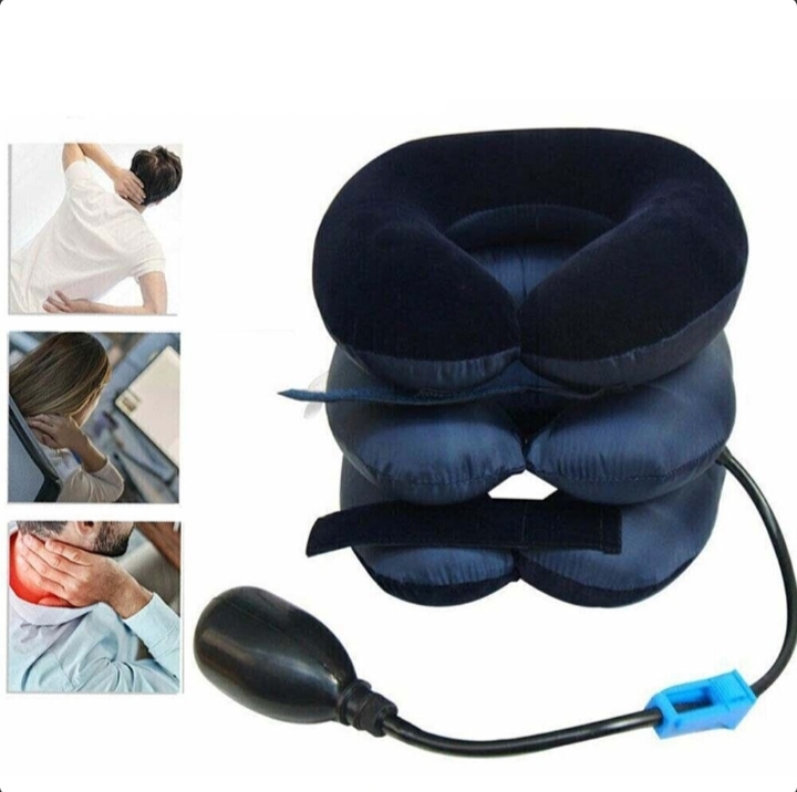 Collier de Traction Cervicale Gonflable – Soulagement Immédiat