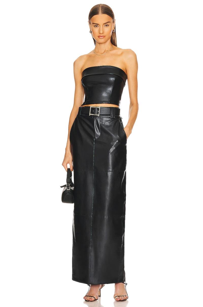 Strapless Top and Maxi Skirt Set, picture 3 of 6