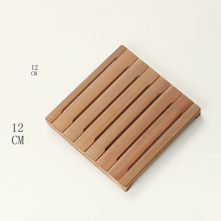 Title 17, Japanese Bamboo Coaster Insulation Creative Tea...