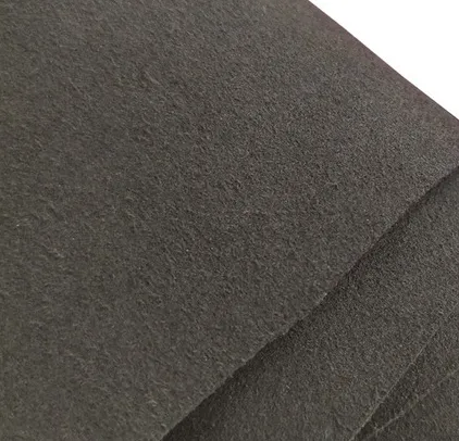 Fireproof Touch Screen Microfiber Antibacterial Screen Conductive Suede Microfiber - Black