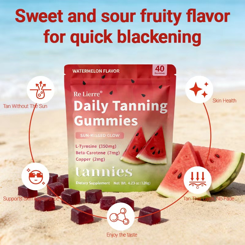 Daily Tanning Gummies-Watermelon Flavor — image 3