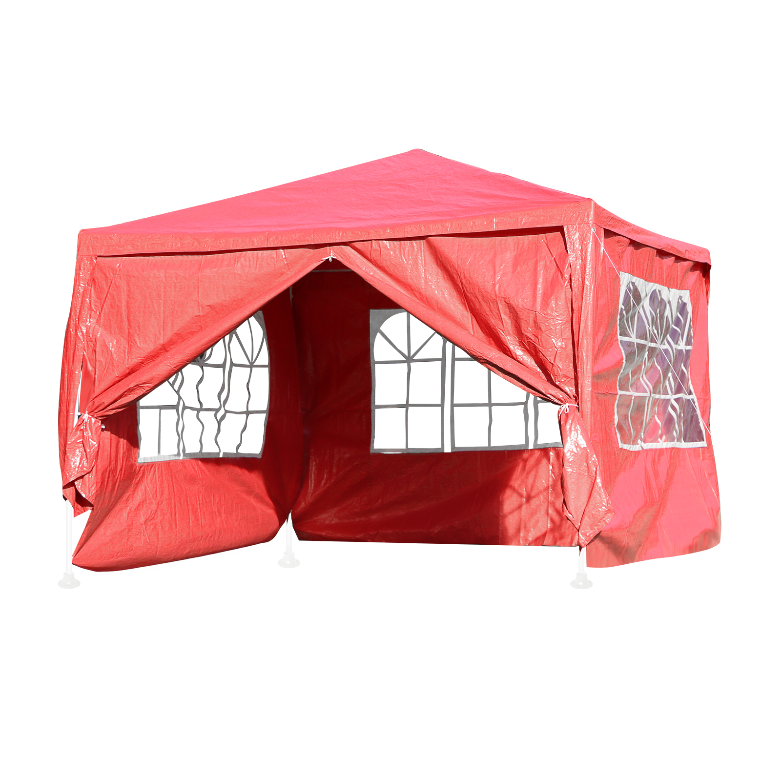 Outdoor Event Gazebo Tent, 3x3M Waterproof Party Marquee With 4 Side — image 9