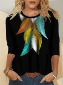 04Feather Black