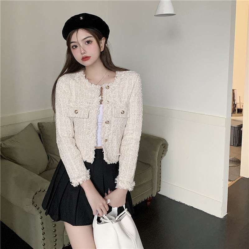 Fashion Single-breasted Short Women's Coat