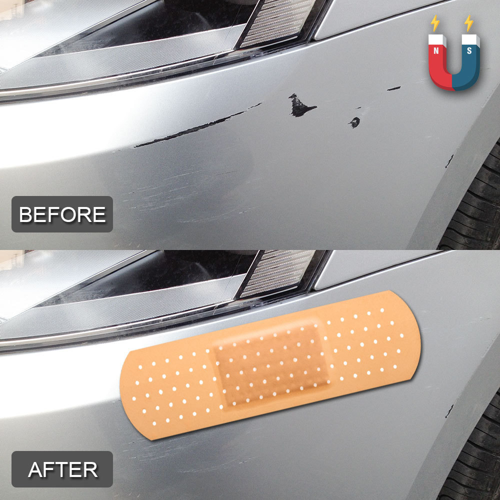 Stereoscopic Self-priming PVC Creative Magnetic Band Aid Car Decorative Sticker - Image 3