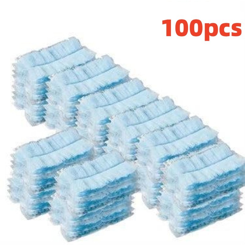 1 00 PCS Fluffy Duster Refills F Lash Dust Magnet Disposable Head Microfiber — image 6
