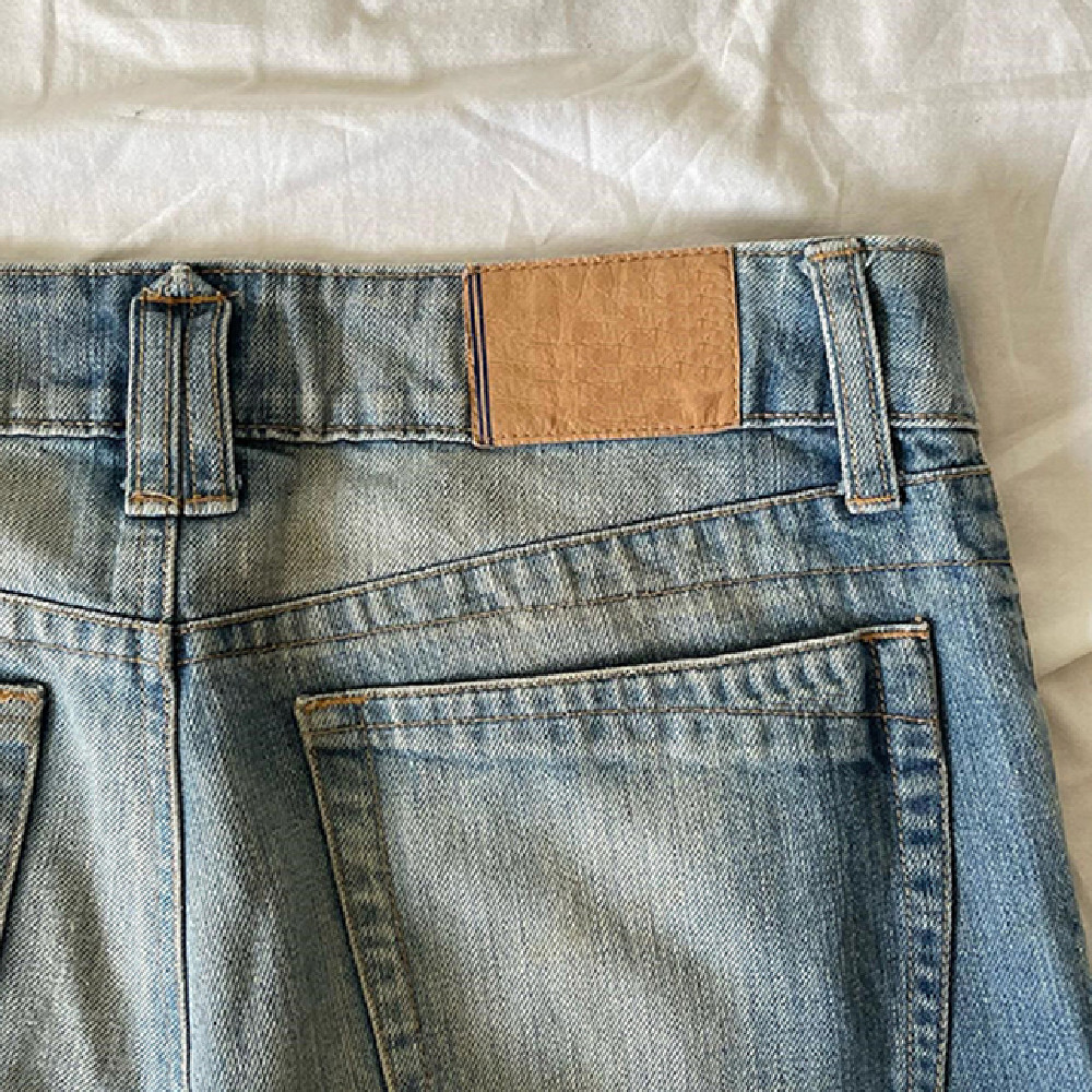 Title 5, Jeans dritti alla moda blu chiaro, perfetti per...