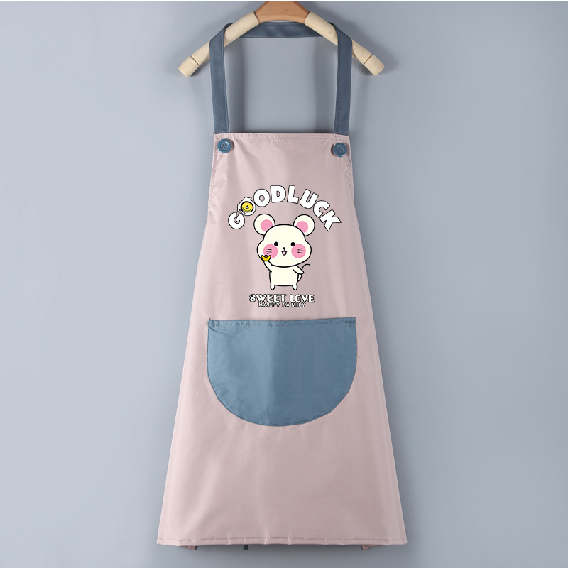 Title 4, Waterproof PVC Waistband Cartoon Apron Cleaning...