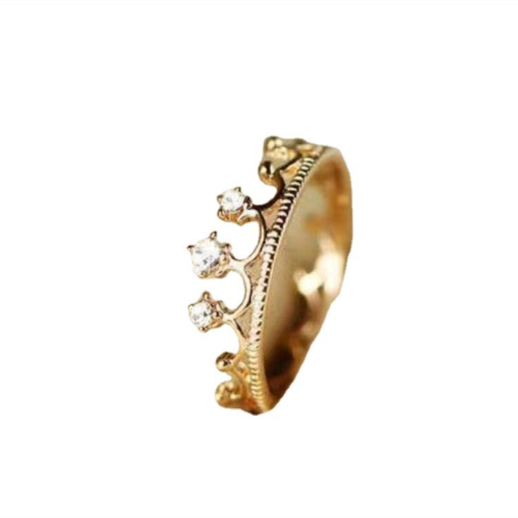 Women's Simple Fashion Crown Shape Ring