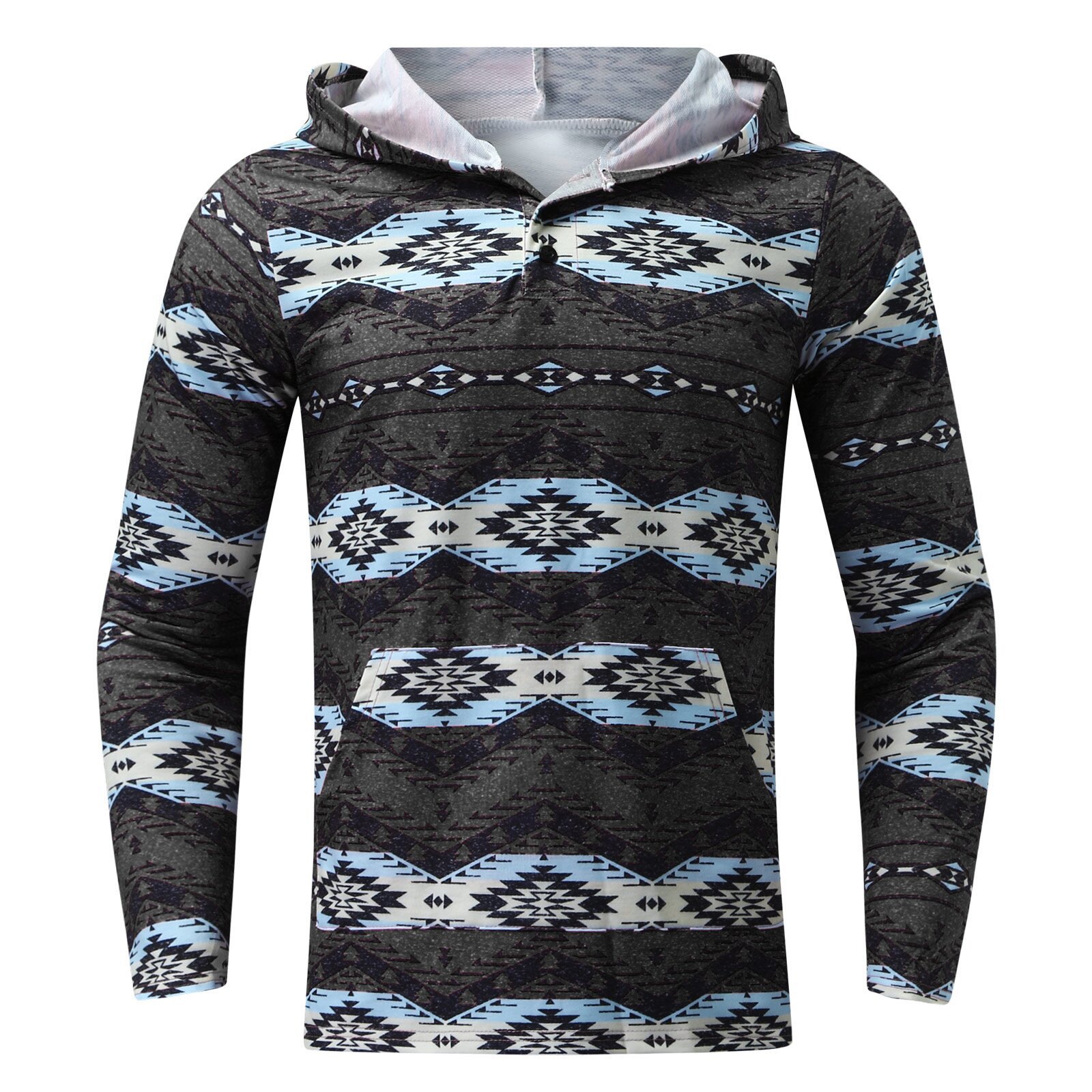 Solid Color Men's Long-sleeved Sweater