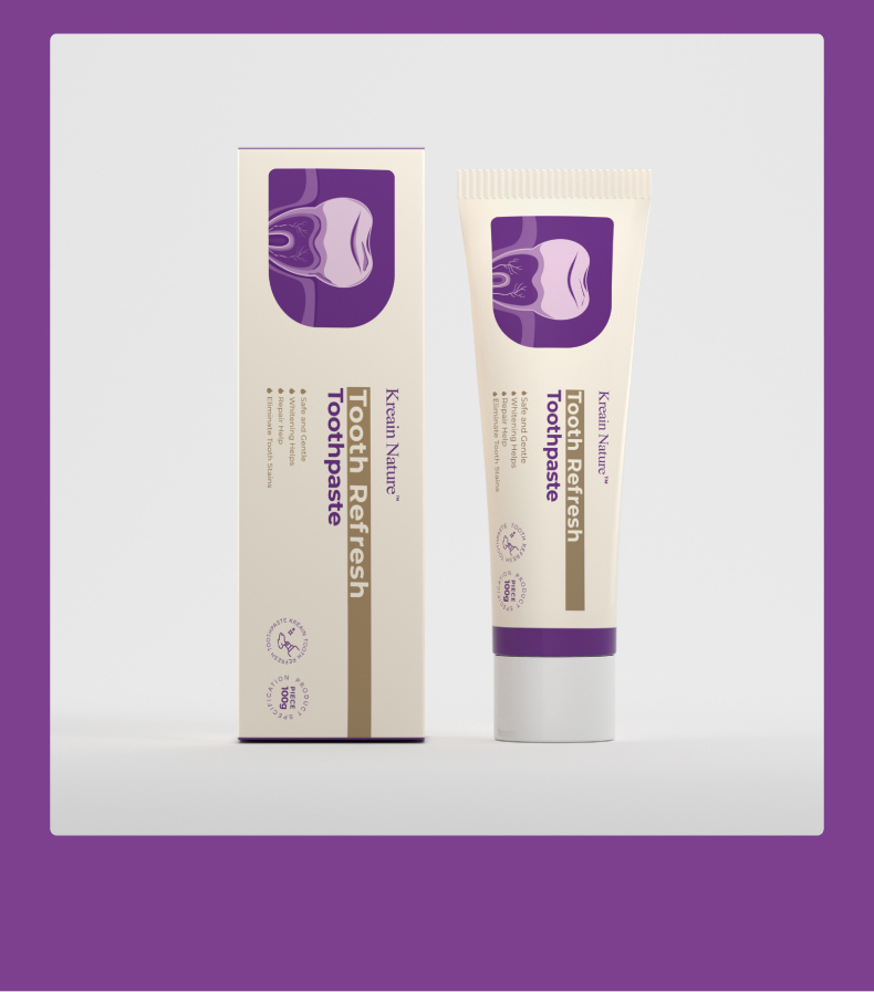 Only Self Pickup---Kreain Nature Whitening Stain-Removing Repairing Toothpaste, Enamel Repair, Anti-Tartar, Relieves Dental Sensitivity & Brightens Teeth — foto 5
