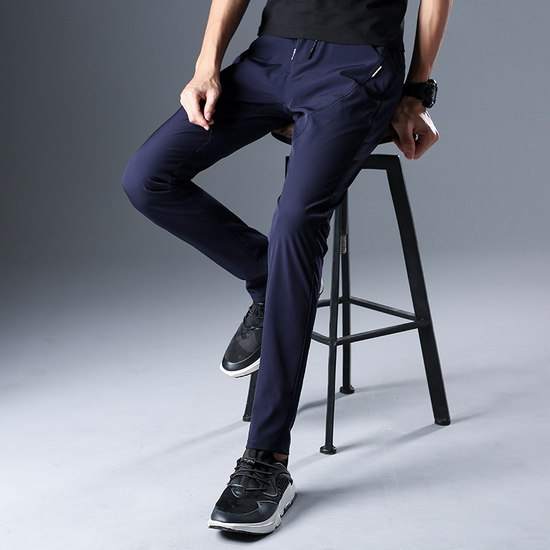 Title 7, Straight stretch Korean casual pants