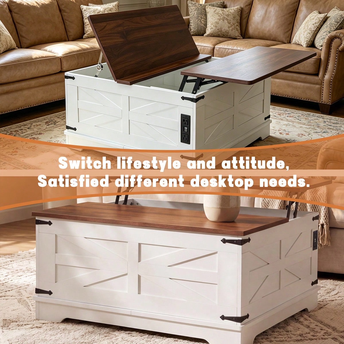 Lift Top Coffee Table, picture 2 of 5